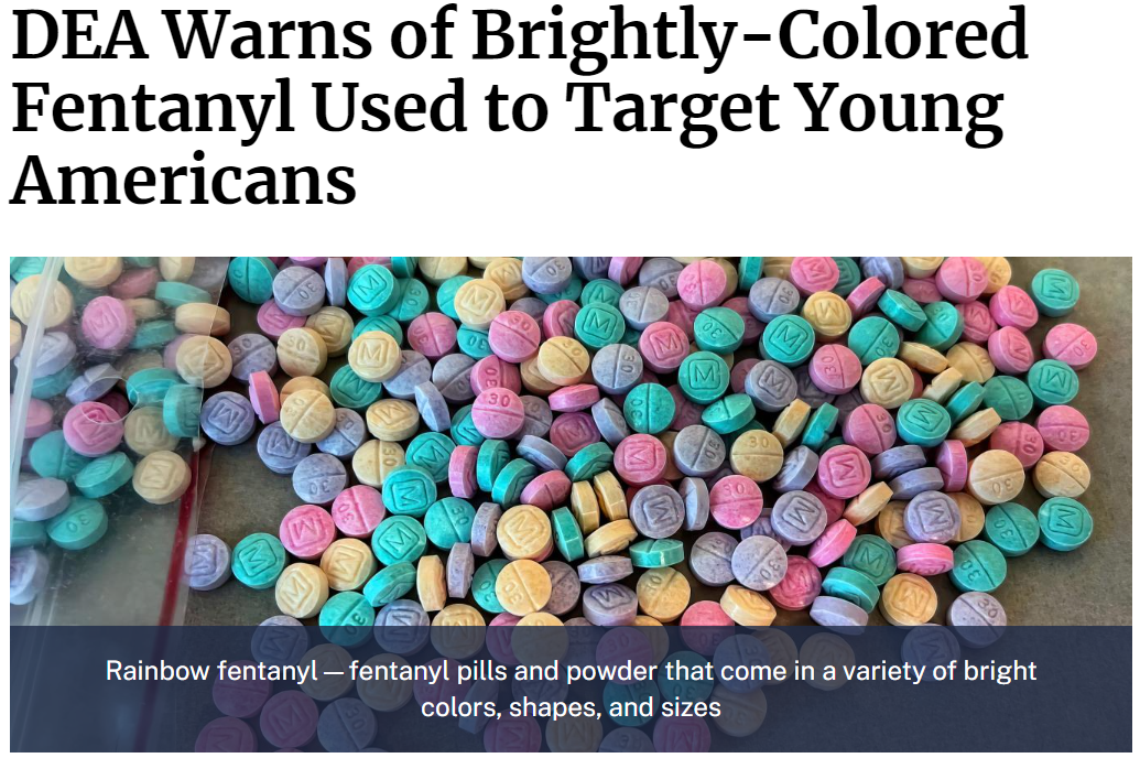  DEA Fentanyl Picture Warning